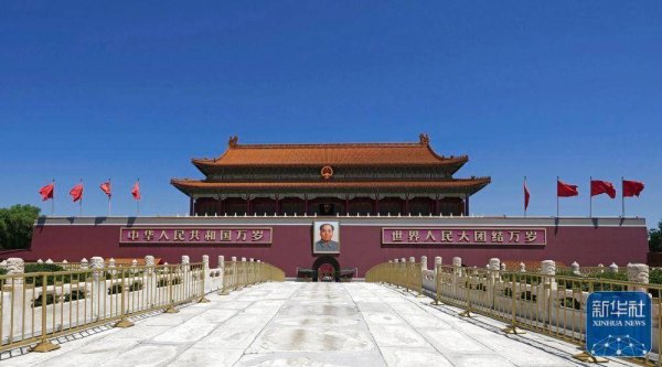 财富加 天安门城楼维护检修后重新亮相